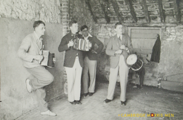 The Travelling Morrice at Ringstead Mill, 1934